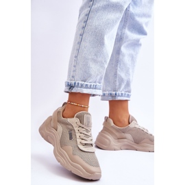 Dam Memory Foam System Big Star Fabric Sportskor LL274A066 Beige 2