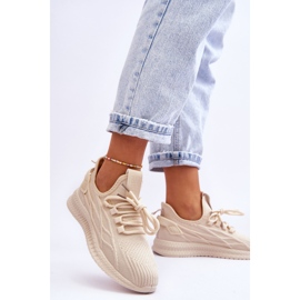 Slip-on sneakers dam Big Star LL274714 Beige 2