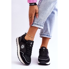 Dam Sneakers Memory Foam System Big Star LL274541 Svart 1