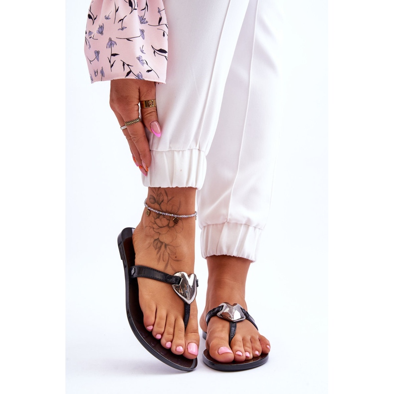 Veganska flipflops för kvinnor ZAXY JJ285031 Svart 1