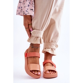 Veganska kardborresandaler ZAXY HH285283 Orange 1