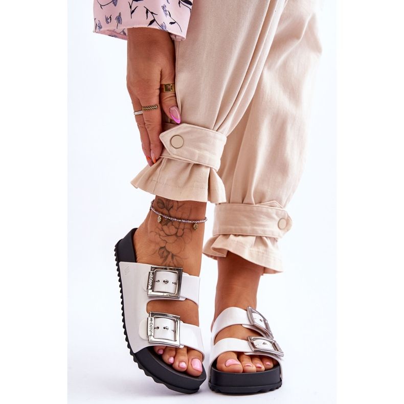 Släta tofflor dam ZAXY HH285159 Vit 1