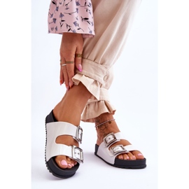 Släta tofflor dam ZAXY HH285159 Vit 2