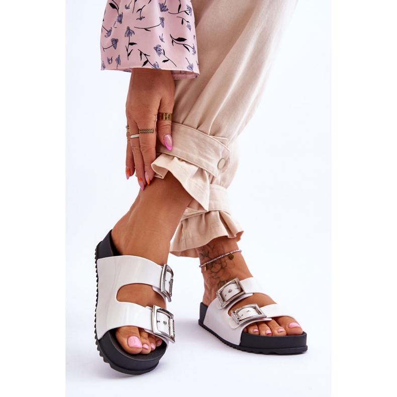 Släta tofflor dam ZAXY HH285159 Vit 2