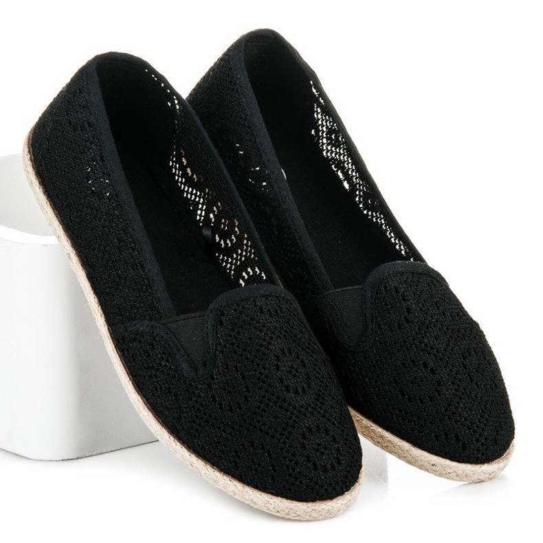Mckeylor Lace slipons svart 1