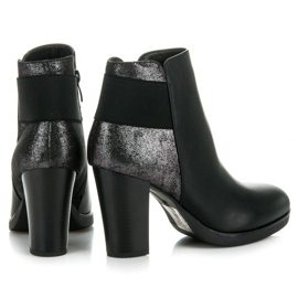 Vinceza Stövlar på stolpen svart 1