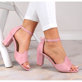 Rosa mockasandaler för kvinnor Potocki YQ21035 1