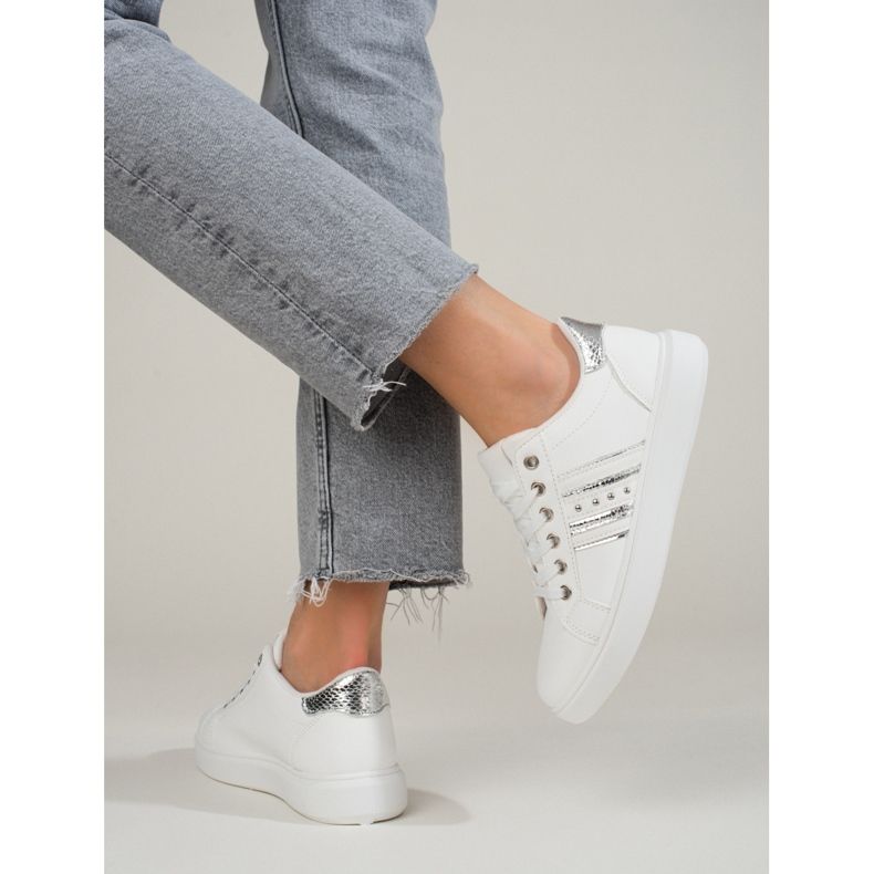 Klassiska damsportskor vita Shelovet 2