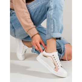 Klassiska damsportskor vita Shelovet 2