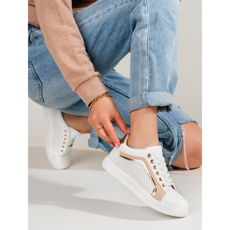 Klassiska damsportskor vita Shelovet 2