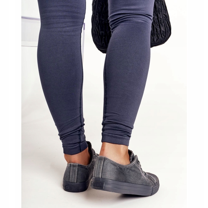 Dam Sneakers Big Star Mörkgrå DD274440 4