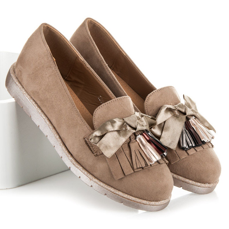 Seastar Loafers i mocka brun 1