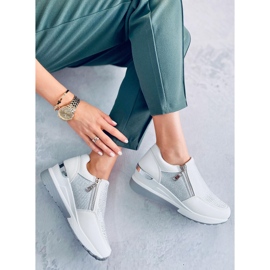 BM Atwood White wedge sneakers vit 2