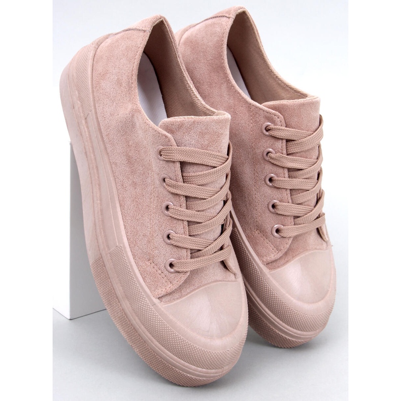 BM Curtis Khaki plattformssneakers beige 1