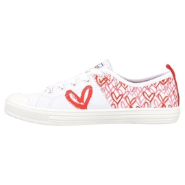 Skor Skechers x JGoldcrown: Bobs B Cool All Corazon W 113952-WRPK vit 1
