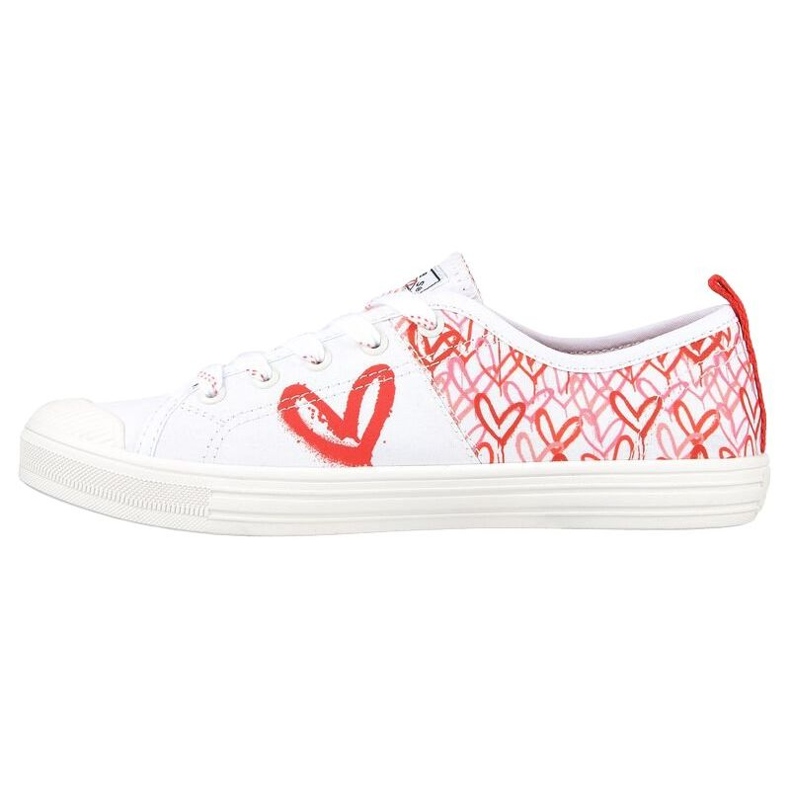 Skor Skechers x JGoldcrown: Bobs B Cool All Corazon W 113952-WRPK vit 1