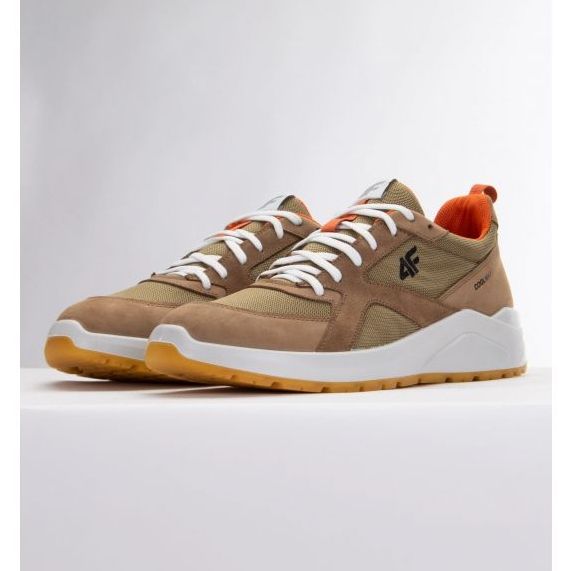 4F M OBML262 skor beige 1