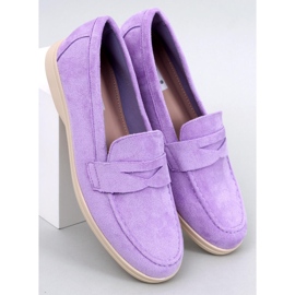 BM Blum Lila loafers i mocka violett 1
