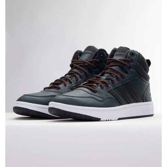 Skor adidas Hoops 3.0 Mid Wtr M GW6702 grön 1