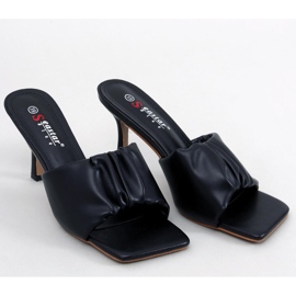 Seastar Devon Svarta sandaler med stilettklack 1