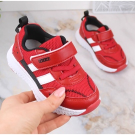 Atletico Sportskor för barn med kardborre röd AbcKids B933104083 1