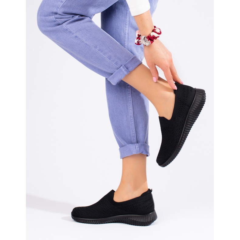 Lätta sportskor i textil svart T.Sokolski 1