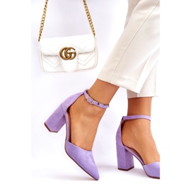 Seastar Lila Lexie Pumps för mocka violett 3