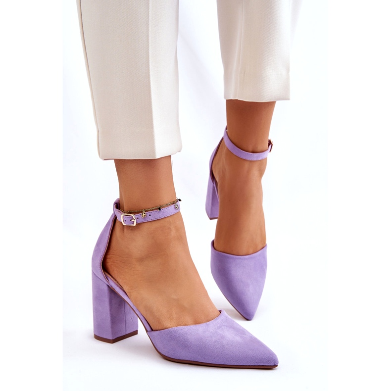 Seastar Lila Lexie Pumps för mocka violett 2