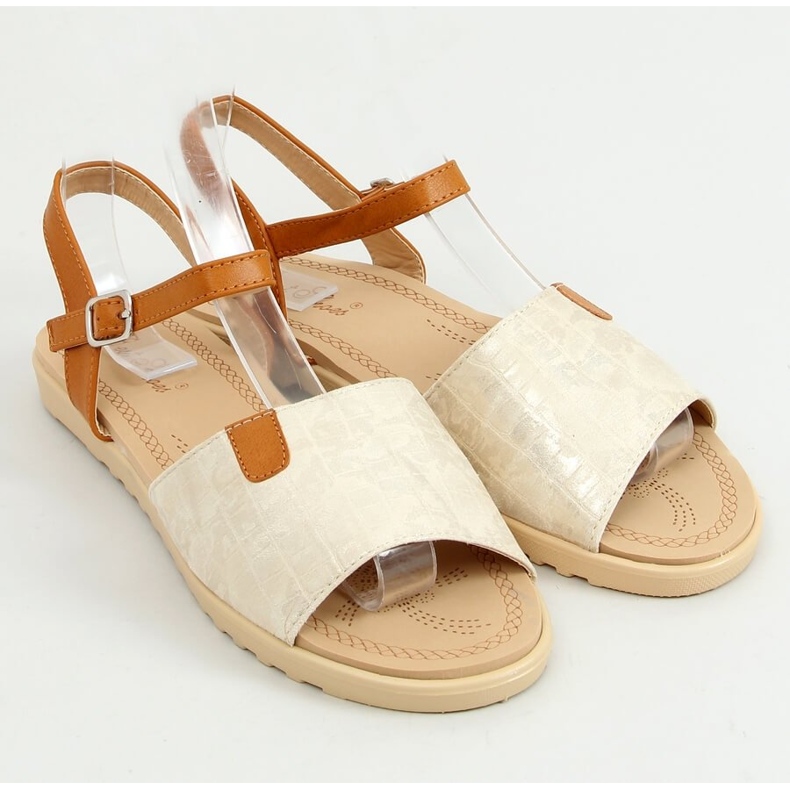 BM Barnes guld sandaler för kvinnor gyllene 2