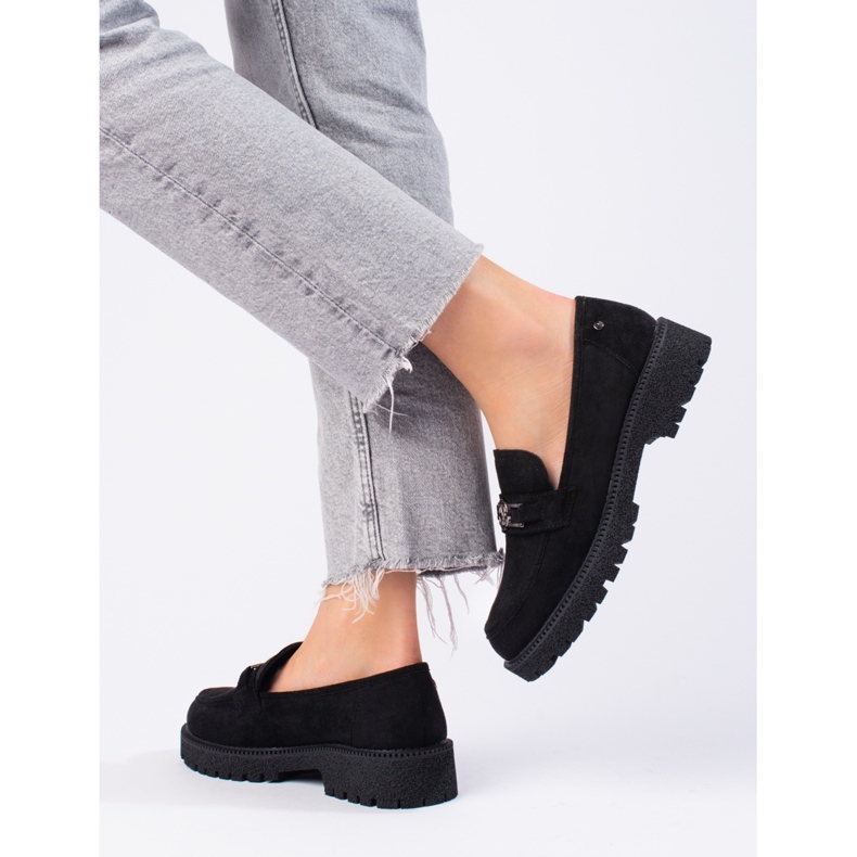 W. Potocki Dammocka loafers Potocki svart 1