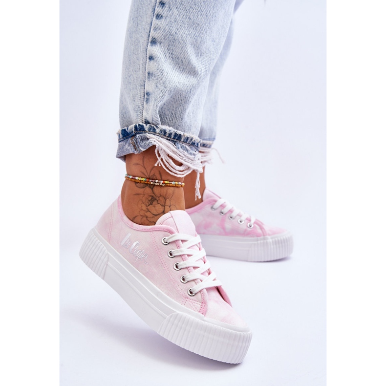 Plattform Sneakers Lee Cooper LCW-23-31-1781L Rosa 2