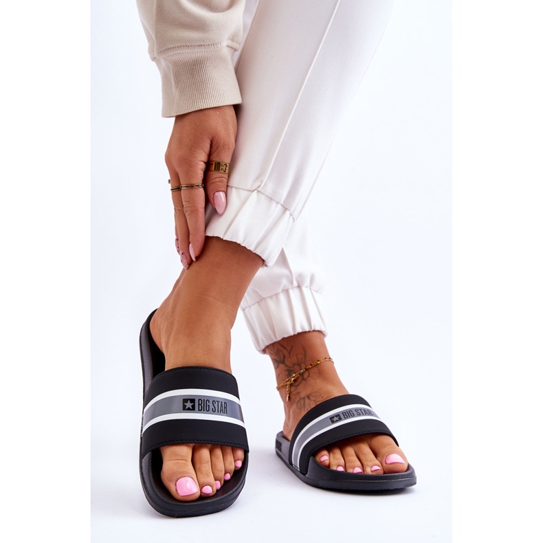Lätt skumtofflor Big Star JJ274648 Svart 2