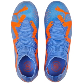 Puma Future Match FG/AG Jr 107195 01 fotbollsskor blå 1