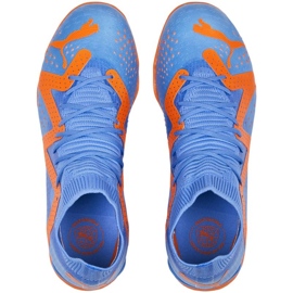 Puma Future Match IT+Mid Jr 107198 01 fotbollsskor blå blå 1