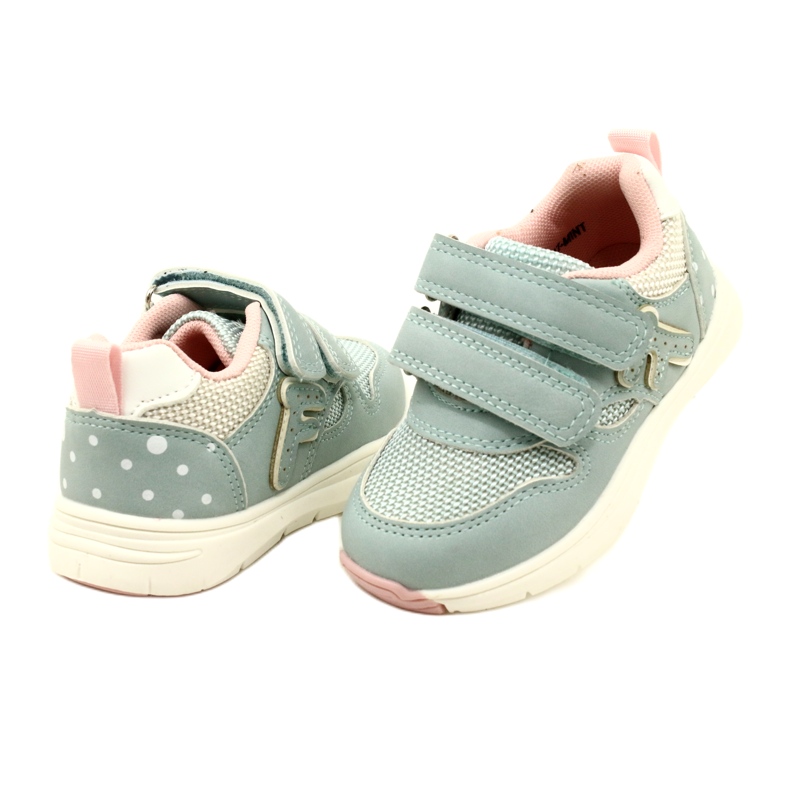 Evento Girls 'Sports Shoes for Velcro 23DZ23-5917 Blue blå 4