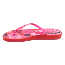 Flipflops dam Ipanema Anat Nature VII FEM 83325 AI822 röd och rosa 2