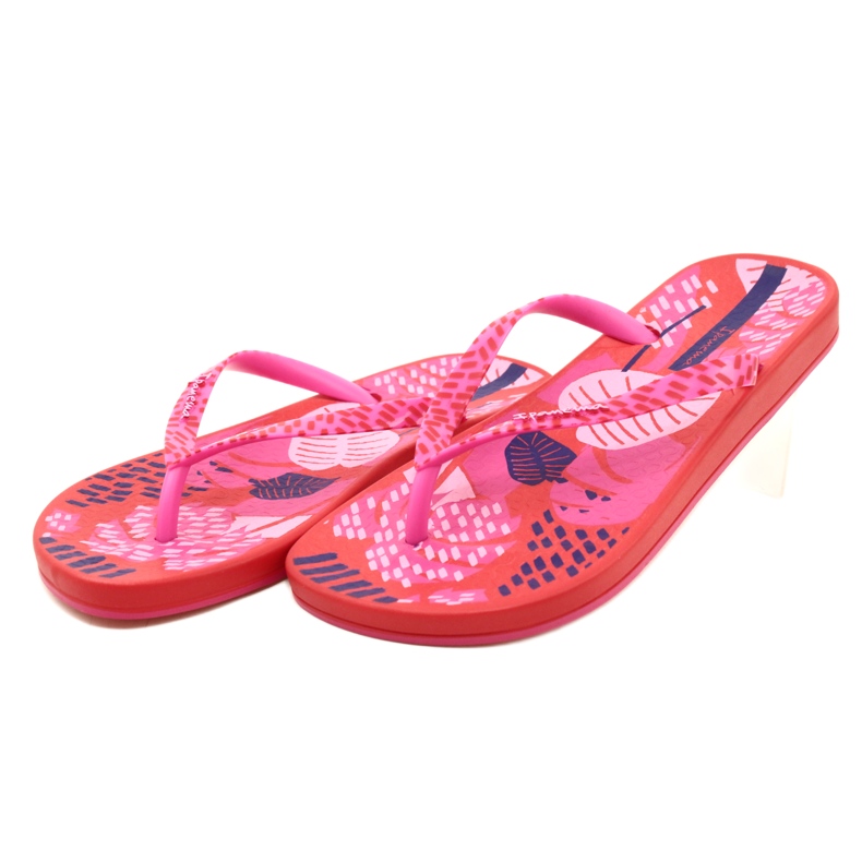 Flipflops dam Ipanema Anat Nature VII FEM 83325 AI822 röd och rosa 3