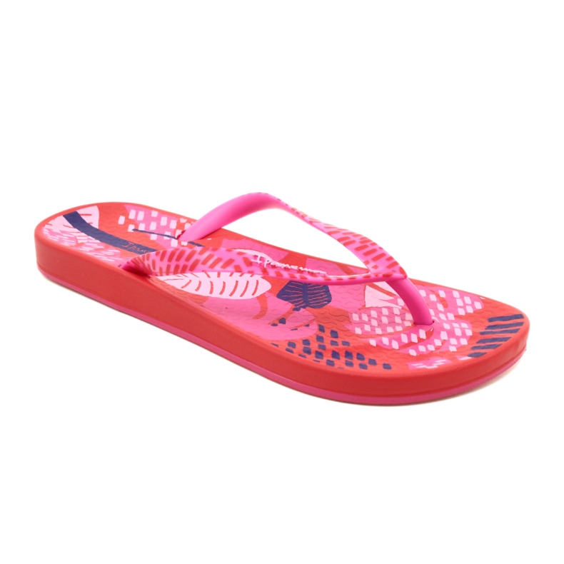 Flipflops dam Ipanema Anat Nature VII FEM 83325 AI822 röd och rosa 1