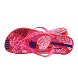 Flipflops dam Ipanema Anat Nature VII FEM 83325 AI822 röd och rosa 4