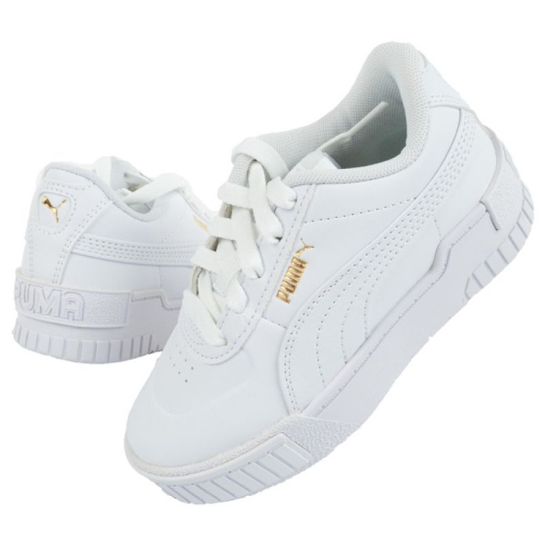 Puma Cali Jr 374187 01 skor vit 1