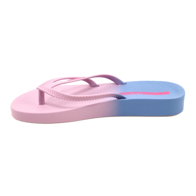 Kvinnors flip-flops rekreation ipanema 83385 AJ183 Pink-Blue rosa 2
