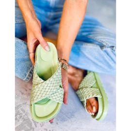 Norma Green damtofflor grön 1