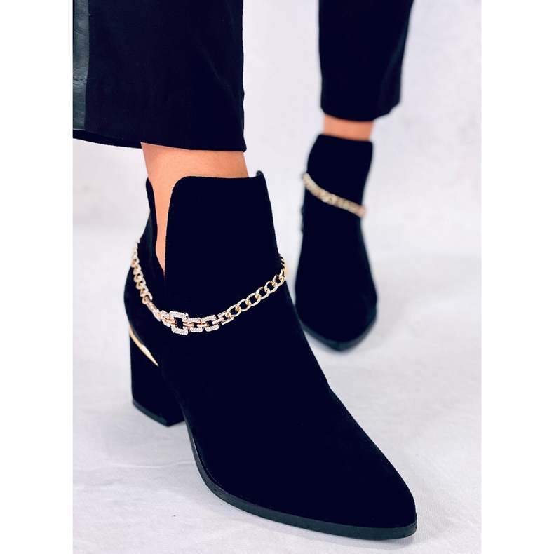 BM Virginia Black vårklackade stövlar svart 2