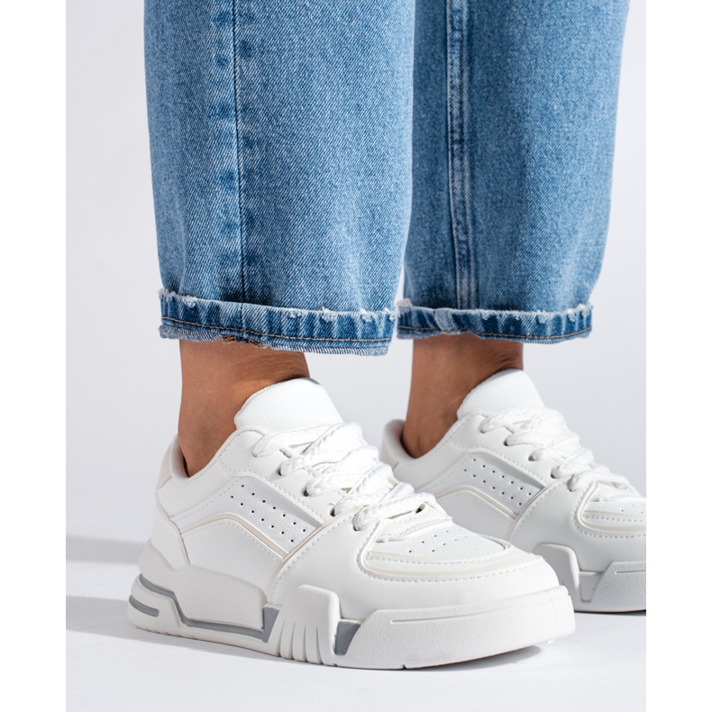 Vita Shelovet sneakers för kvinnor 2