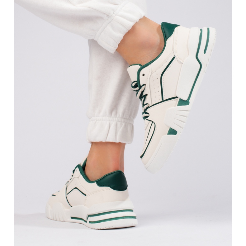 Vita Shelovet sneakers för kvinnor 2