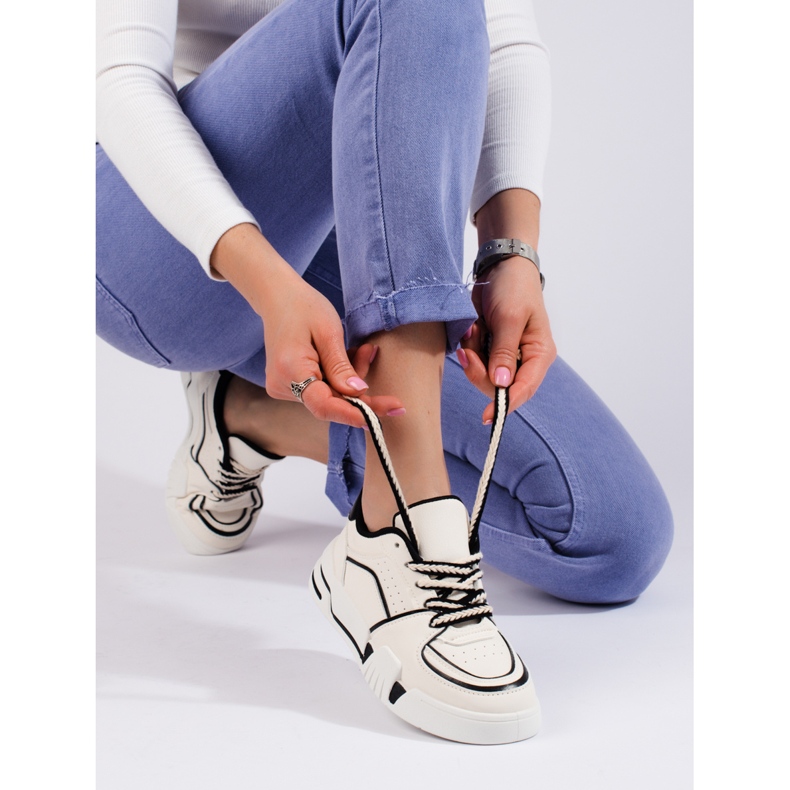 Vita Shelovet sneakers för kvinnor 1