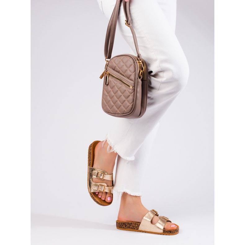 Shelovet-spänne i guld för kvinnor gyllene 2