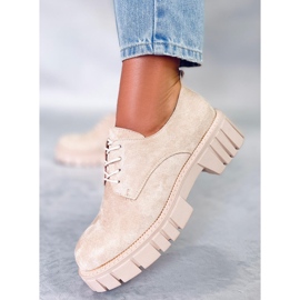 PA1 Loafers i mocka från Amparo Beige 1