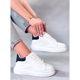 BM Leone Svarta sportskor för kvinnor vit 2