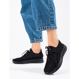 Lättviktstextil damsportskor Shelovet svart 2